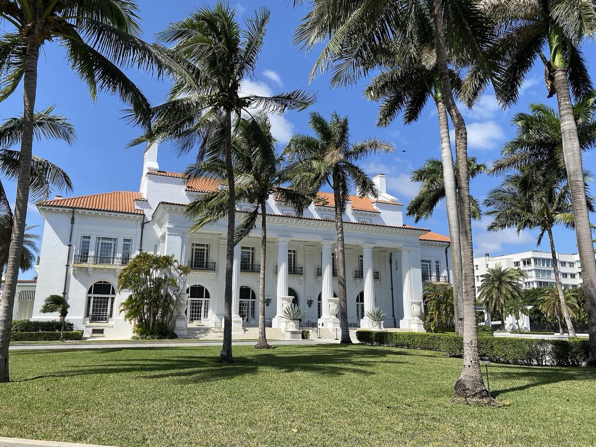 Whitehall, Henry Flagler's 1902 mansion, now the Flagler Museum, Palm Beach